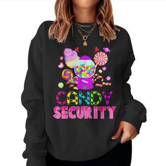 Candy Costume Candy Land Candy Crew Groovy Sweetie Women Sweatshirt - Thegiftio UK