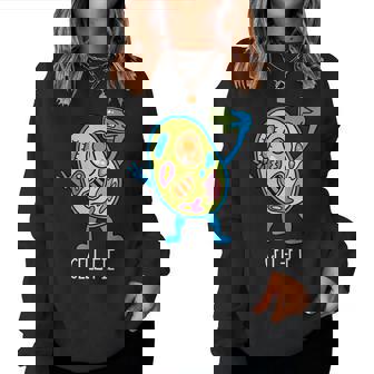 Cell Fie Cellfie Selfie Biology Science Teacher Women Sweatshirt - Thegiftio