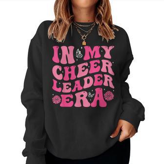 In My Cheerleader Era Cheer Coach Cheerleading Girls Women Sweatshirt - Thegiftio UK
