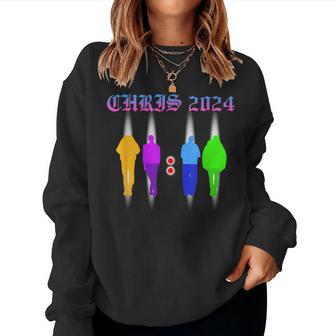 Chris For Chris 2024 Personalized First Name For Women Women Sweatshirt - Thegiftio UK