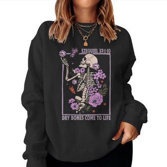 Christian Dry Bones Come To Life Women Sweatshirt - Thegiftio UK