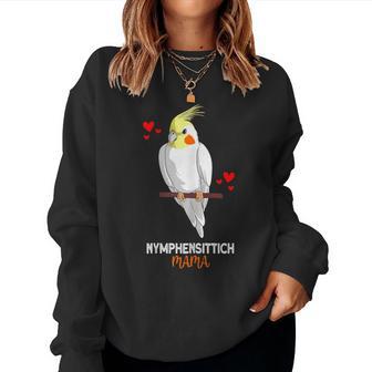 Cockatiel Mum Parrot Bird Cockatiel S Sweatshirt Frauen - Geschenkecke