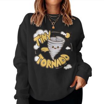 Cute Tiny Tornado For Messy Children And Toddlers Boy Girl Women Sweatshirt - Thegiftio UK