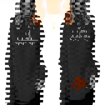 Diablo Horns My Heart Beats For Heavy Metal Hombre Sin Mangas Sudadera Mujer - Regaloses