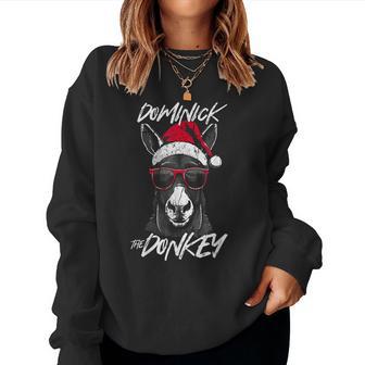 Dominick The Donkey Women Sweatshirt - Thegiftio UK