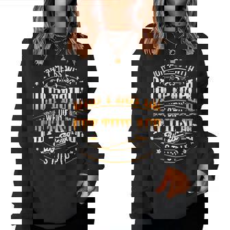 Dont Mess With Old People Gag Senior Citizen Women Sweatshirt - Thegiftio UK