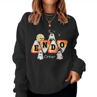 Endo Crew Endoscopy Nurse Gi Colonoscopy Colon Halloween Women Sweatshirt - Thegiftio UK