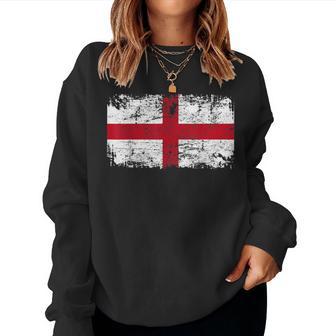 England Flag For And Women Sweatshirt Frauen - Geschenkecke