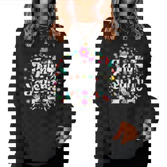 Fairy Security Unicorn Halloween Costume Adult Mom Dad Women Sweatshirt | Seseable UK