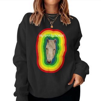 Father Ted My Lovely Horse Song For Europe Women Sweatshirt - Thegiftio UK