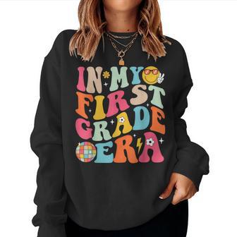 In My First Grade Era Boys Girls Back To School 1St Grade Women Sweatshirt - Thegiftio UK