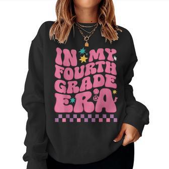 In My Fourth Grade Era Student Boy Girl 4Th Grade Teacher Women Sweatshirt - Thegiftio UK