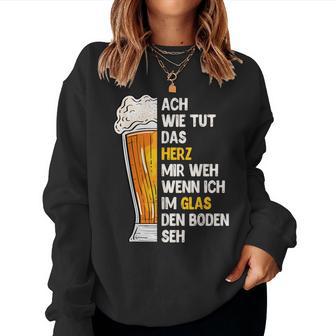 Beer Saying For Beer Drinkers Bavaria Sweatshirt Frauen - Geschenkecke