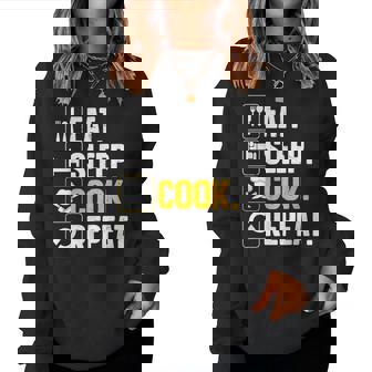 Chef For Cooking Culinary Cook Chef Women Sweatshirt | Seseable UK