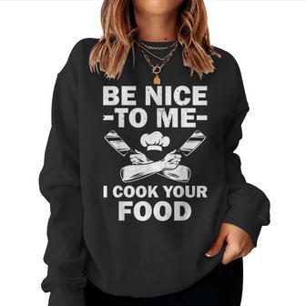 Chef For Cooking Culinary Cook Chef Women Sweatshirt - Thegiftio UK