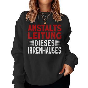 Profession Teacher Work Merrenhaus Anstaltleitung Sweatshirt Frauen - Geschenkecke