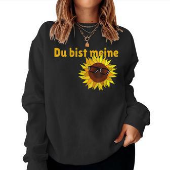 Sayings Du Bist Meine Sonnennebume Women's Sweatshirt Frauen - Geschenkecke