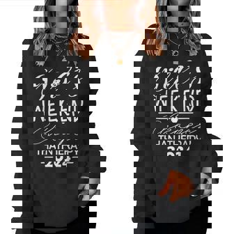 Girls Weekend 2024 Girls Trip 2024 Sisters Trip 2024 Women Sweatshirt - Thegiftio