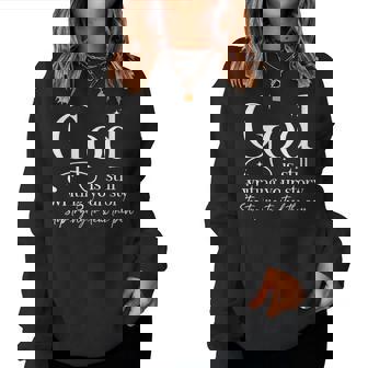 God Is Still Writing Your Story Stop Trying To Steal The Pen Women Sweatshirt | Mazezy