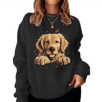 Golden Retriever Goldenretriver Mom Women Sweatshirt - Thegiftio UK