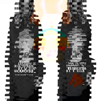 Gráfico Del Baterista Por Favor Take My Wife Not My Drums Ufo Aliens Sudadera Mujer - Regaloses