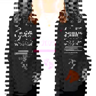 Grandma 2025 Loading For New Baby Shower Women Sweatshirt | Seseable UK