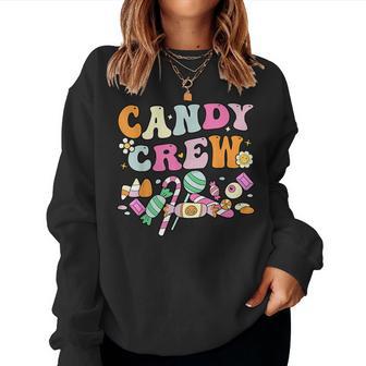 Groovy Halloween Candy Crew Candyland Sour Patch Women Sweatshirt - Thegiftio UK