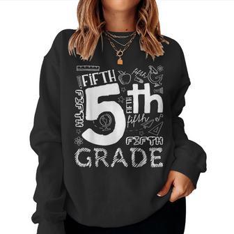 Hello 5Th Grade Here I Come Teacher Fifth Grade Boys Girls Women Sweatshirt - Thegiftio UK