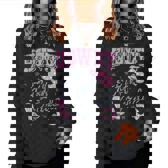 Howdy Fifth Grade Retro Western Cowgirl Rodeo Teacher Women Sweatshirt - Thegiftio UK