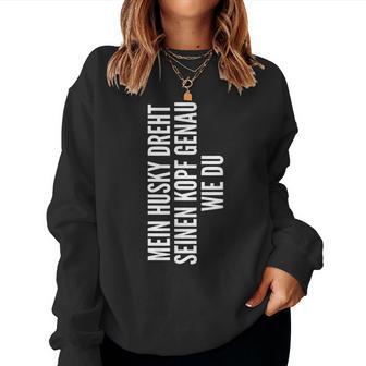 Husky Dog Owner Mummy Master Idea Sweatshirt Frauen - Geschenkecke