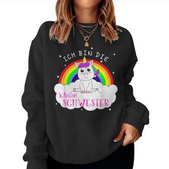 Ich Bin Die Kleine Schwester I'm Sweatshirt Frauen - Geschenkecke