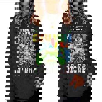 I'm Ready To Crush 3Rd Grade Back To School Video Game Boys Women Sweatshirt - Thegiftio