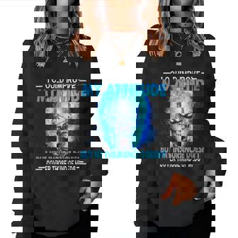 I Could Improve My Attitude For Men Women Women Sweatshirt - Monsterry