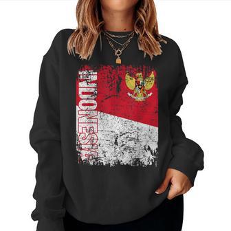 Indonesia Flag Children Sweatshirt Frauen - Geschenkecke