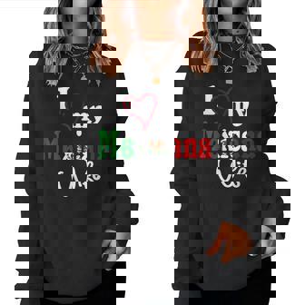 J'aime Ma Mexicaine Diseño Artístico De México Women Sweatshirt - Cadeauxyz