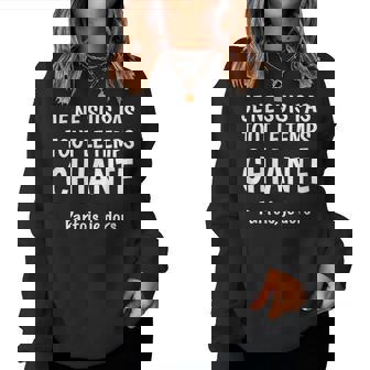 Je Suis Pas Toujours Chiante Boudeuse Fée Chier Cadeau Fille Sweat-shirt pour femme - Cadeauxyz