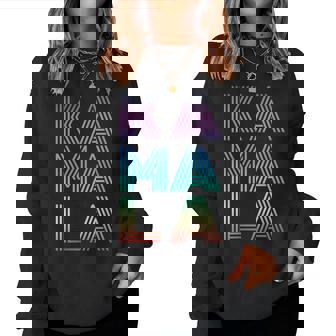 Kamala Harris Lgbtq Pride Gay Rights Women Sweatshirt - Monsterry