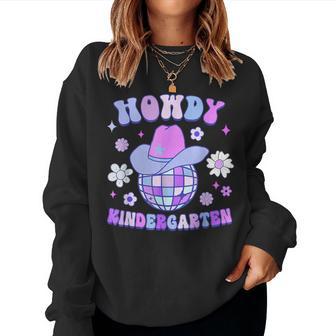Kindergarten Teacher Rodeo Country Western Life Howdy Women Sweatshirt - Thegiftio UK