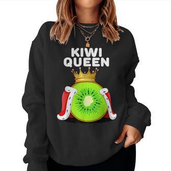 Kiwi Queen Women's Kiwi Cute Kiwi Sweatshirt Frauen - Geschenkecke