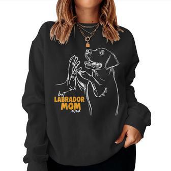 Labrador Golden Retriever Labrador Mom Women's Sweatshirt Frauen - Geschenkecke