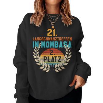 Langschwanztreffen In Mombasa 2Nd Place Stag Night Sweatshirt Frauen - Geschenkecke