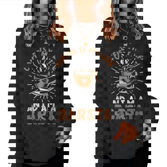 Le Café C'est Maie Et Je Suis Barista Sweat-shirt pour femme - Cadeauxyz