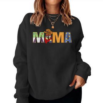 Mama Birthday Western Rodeo Mom And Dad Boy Family Matching Women Sweatshirt - Thegiftio UK