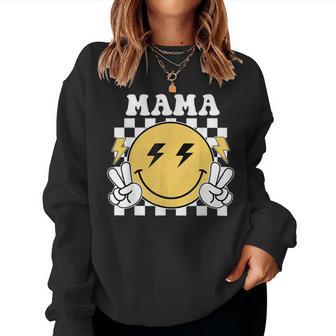 Mama One Happy Dude Birthday Theme Family Matching Women Sweatshirt - Thegiftio UK