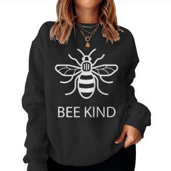 Manchester Bee Kind Women Sweatshirt - Thegiftio UK