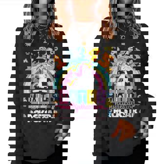 Maths Day Costume Outfit Idea For Girls Maths Rockstar Women Sweatshirt - Thegiftio