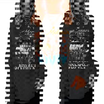 Melanin Rodeo Queen Black Cowgirl African American Western Women Sweatshirt - Thegiftio UK