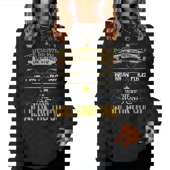 Never Mess With A Metal Detectorist Detector Sarcastic Women Sweatshirt - Thegiftio