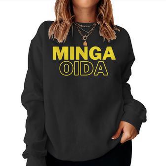 Minga Oida Munich 089 Ultras Football Lifestyle Beer Sweatshirt Frauen - Geschenkecke