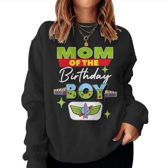 Mom Of The Birthday Boy Toy Story Family Women Sweatshirt - Thegiftio UK